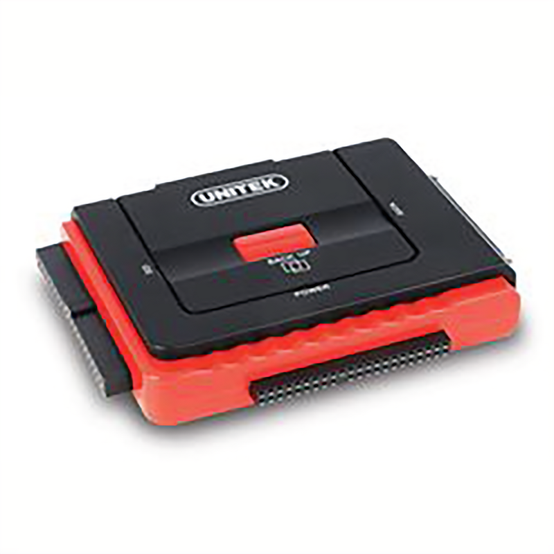 USB 2.0 to IDE/SATA Hard Drive Adapter – External HDD/SSD Converter with One Touch Backup