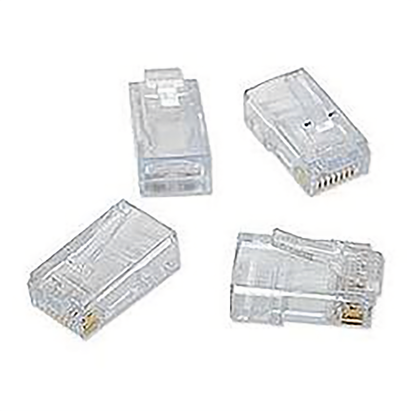EZ-RJ45 CAT6 CONNECTORS, 100 PK