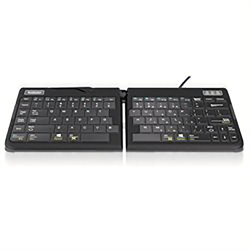 GOLDTOUCH GO!2 MOBILE TRAVEL KEYBOARD, BLACK, USB