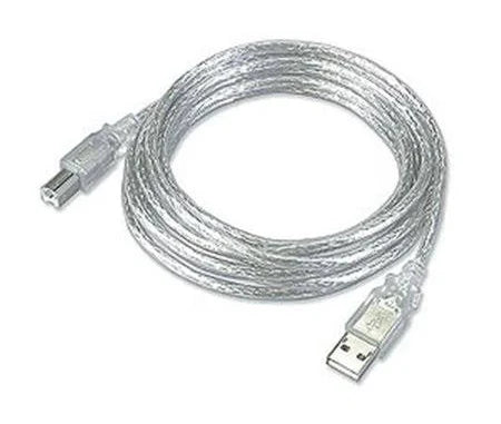 Cyberguys USB 2.0 Cable A Male to B Male – High-Speed Printer & Device Cord